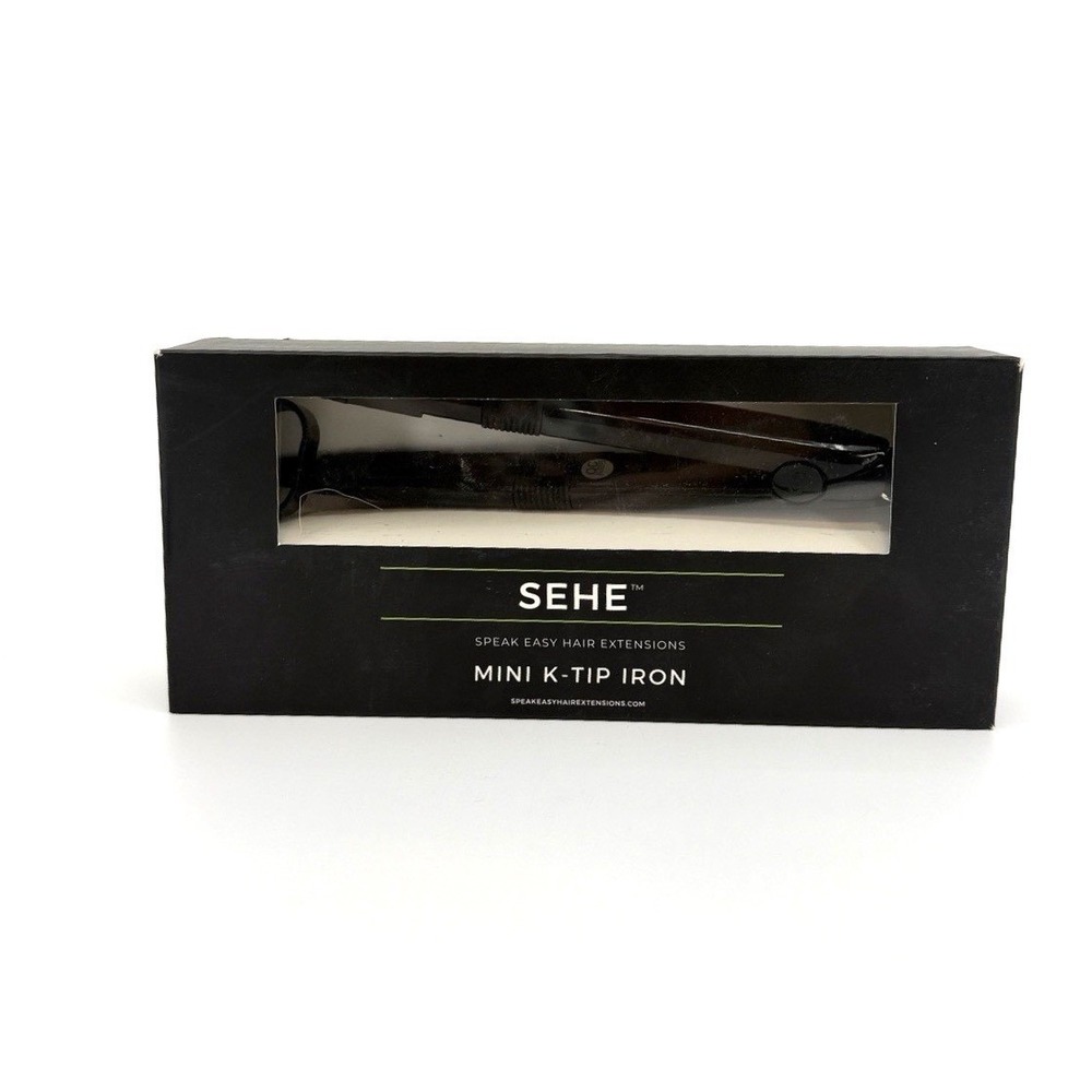 SEHE Mini K-Tip Iron Hair Extension Fusion Tool Adjustable Temp New Open Box